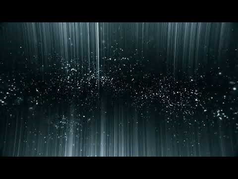 Futuristic Particles and Light Streaks Motion Background