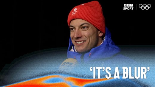 Winter Olympics 2026: Matt Weston interview after winning the men's skeleton gold medal for Team GB