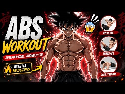 ABS Workout ANIME Physique 😱 5 Min Mein Six Pack Abs Kaise Banaye || Amit Bodybuilder01||