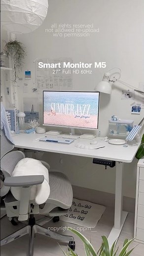 Review Samsung Smart Monitor M5 27” Part 2 🫶🏻🫧🩵☁️ #smartmonitor #monitor #samsung