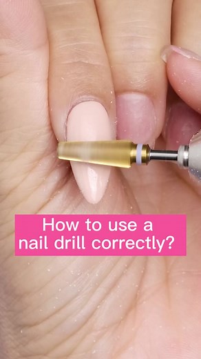 How to use a nail drill correctly?#beetlesgelpolish #nailshack #nailstutorial #naildrill #nailtipsandtricks #diynailsathome