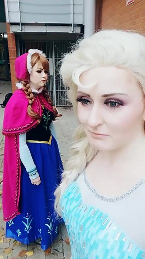 Magical Disney Frozen Cosplay Featuring Elsa and Anna