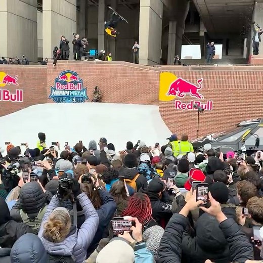 Red Bull Heavy Metal 2026 Snowboard snowboarding flips backflips freestyle jibbing Boston 4K HDR