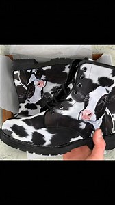 Awesome cow boots | We Love Cows