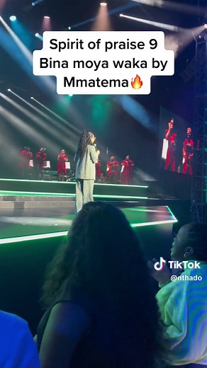 Mmatema Sings 'Bina Moya Waka' by Spirit of Praise 9