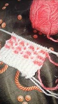 Easy and beautiful two colour knitting pattern/ cardigan - sweater scarf