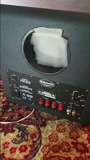 KLIPSCH SUB 10 230v SUBWOOFER SPEAKER DIY INTO PASSIVE