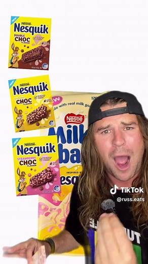 Strawberry Nesquik Milky Bar Review and Taste Test