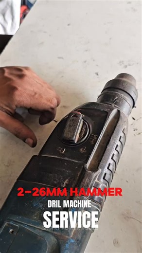 SMART POWER TOOLS on Instagram: "⚠️ 2–26mm Hammer DrillHammering option not working ❌Problem found & fixed ✔️🔧AMR video #asmr"