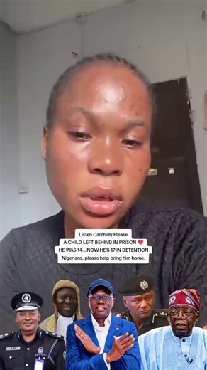 “My 14-year-old brother went missing in 2023 and we later got a call that he was at the police station. When we got there, he told us he was picked up during a police raid alongside other people. Everyone arrested with him was released except him. Since then, he has been in Kirikiri Medium Prison, Mile 2, going to court over a case the police officer himself testified he committed no offense in. Yet the case keeps getting adjourned again and again since 2023. They asked us to provide ₦150,000 fo