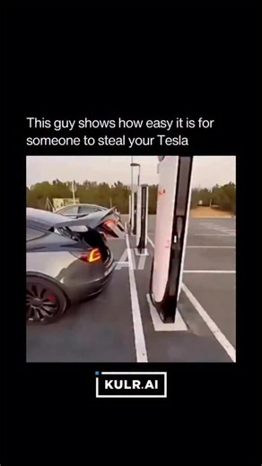 AI | Future Tech | Latest AI News | Daily AI Drops | AI Startups on Instagram: "If you ever get locked out of your Tesla at a charger, there’s a weird trick making the rounds ⚡🚗 Some users found that certain NFC rings or cards used for public chargers can sometimes wake the car through the charge port. Tapping the NFC credential on the charger’s reader can trigger a quick handshake, forcing the car to reconnect — and in some cases, letting you back in without the app or key fob. Why it works: E