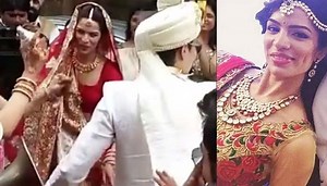 Watch This Amazing Video Of Shikha Singh Of 'Kumkum Bhagya' Dancing In Her Own Baraat