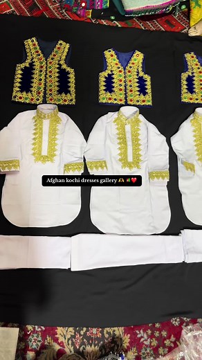 offering varieties of Afghan traditional Clothes🇦🇫❤️👎 Beautiful gulabatoon embreidery children Afghani style vests and outfits ( shalwar kamis )👌 Whatsapp 0092 3005872076 made to your choice and measure , we sew it as you like #customorders #coloursofyourchoice . We Offer Worldwide shipping facility . Custom orders is acceptable. . Take wholesale and retailers orders . Men dresses and vest coats also available Direct Message to place your order today also can contact on our official WhatsApp