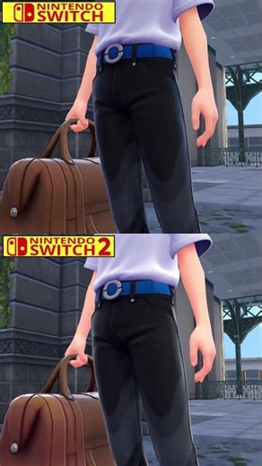 Pokemon Legends Z-A Nintendo Switch vs Switch 2 Graphics Comparison