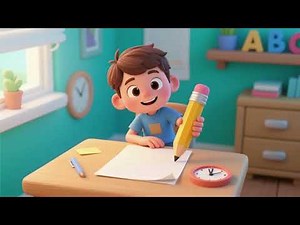 Pencil, Paper, ABC Time | Learn Alphabet A–Z Kids Song