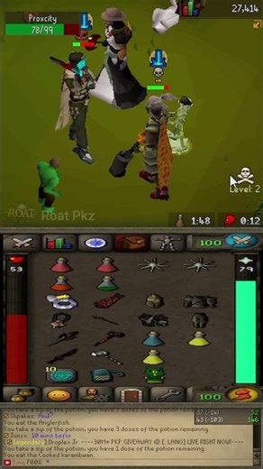 This Rusher Was Ragging me. So I Killed Him :) #roatpkz #pking #osrs