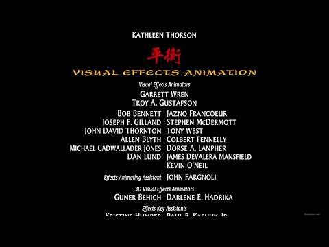 Mulan (1998) end credits