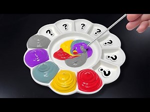 Create 13 Unique Colors from Light Primary Mixing || Satisfying Color Mixing