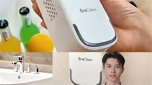 EraClean世净厕所卫生间杀菌净化除味除臭器 空气清新剂自动喷香 二代
