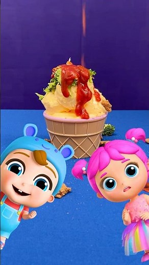 Ice Scream! 😨 Create YUCKY Ice Cream the Fun Way! #kids #learn
