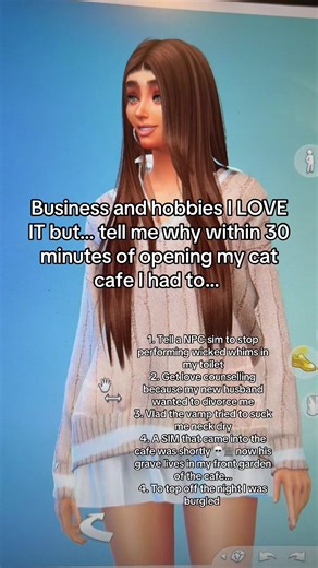 Sims 4 Business and Hobbies Review: A Chaotic Adventure