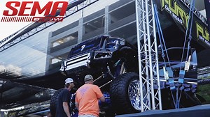 The Builder is a Custom Offsets TV video series showcasing different "builders" and their vehicles, along with the stories behind them. From driveway builds to SEMA show trucks, everything is featured on The Builder. We had a chance to chat with Josh Beachum about his 2005 Ford Excursion in the Fury Tire booth at SEMA 2017. From a simple BDS lift and 40s to a custom powdercoated and chrome plated front and rear 4 link lift, King Coilovers, 26" American Forces, and 42" Fury Tires! It's not often 