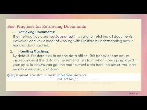 How to Iterate Through Documents in a Firestore Collection Using Flutter