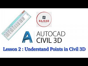 Understand points and formats in Civil 3D