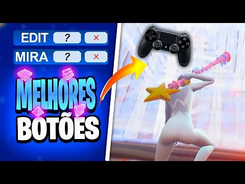 A MELHOR CONFIGURAÇÃO DE BOTÕES PARA CONSOLE/CONTROLE DO FORTNITE! MELHORES BINDS (PS4/PS5/XBOX/PC)