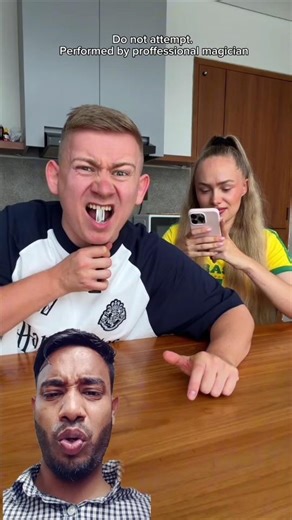 FAKE KNIFE MAGIC TRICK #shorts