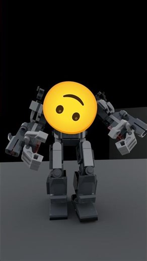 LEGO War Machine Mech Build – Blender Animation #lego #marvel #animation