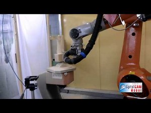 SprutCAM Robot and KUKA KR150 for manufacture of equipment for orthopedics
