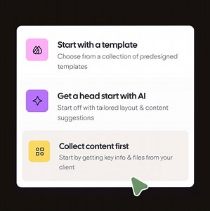 Content delays? Say goodbye . Our new AI-powered Content Collection Form gets you the goods faster — no more endless email threads or content confusion.✨ https://bit.ly/3ReHLH0 | Duda | Facebook