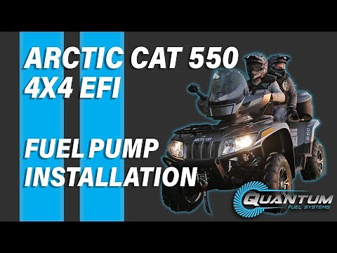 HFP-269-R Fuel Pump installation for 2009 Arctic Cat 550