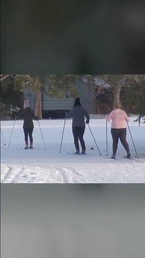 Cross country skiing techniques #shorts