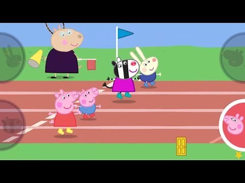 Peppa Pig Sports Day - Long Jump - Fun Kids Game