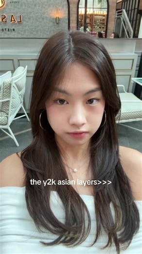 i love my new haircut...the y2k asian layers>>>