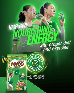 9.3K views · 961 reactions | Did you know? MILO® is clinically proven to help sustain energy for 2 hours, with proper diet and exercise. Give MILO® nourishing energy for school, drink MILO® everyday! ​ ASC Ref. No. N0155P082224M | MILO® Philippines | Facebook