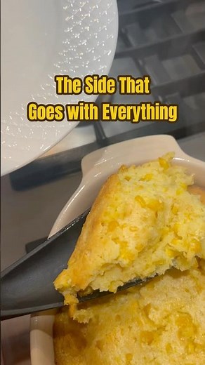 Easy Corn Casserole #easyrecipe #comfortfood #easyrecipe