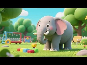 One Elephant Went Out to Play | Nursery Rhymes & Kids Songs