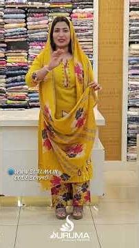 SC4940- CASUAL WAER COTTON FABRIC PRINT WORK CHURIDHAR SET