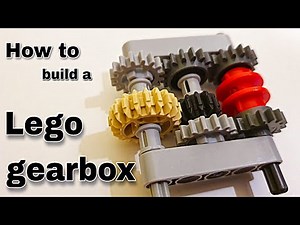 How to build a Lego technic gearbox (simple version)