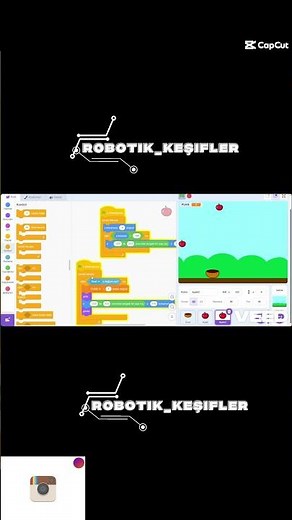 Scratch ile Oyun Yapıyoruz! 🍎🎮 (Bölüm 2)