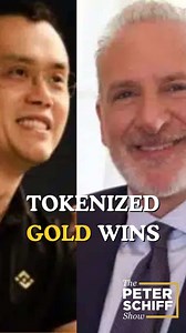 My Debate With CZ: Bitcoin vs Tokenized Gold In my debate with CZ, the issue wasn’t Bitcoin versus gold — it was Bitcoin versus tokenized gold. If gold is properly authenticated and tokenized on a blockchain, it’s just as verifiable as Bitcoin. The difference? Gold is something real. Bitcoin lets you verify ownership of… nothing. #bitcoin #gold #tokenizedgold #cryptodebate #peterschiff #cz #blockchain #digitalassets #soundmoney #storeofvalue #investing #financialeducation #economics #crypto #har
