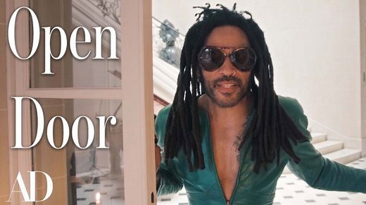 Inside Lenny Kravitz’s Regal Paris Home