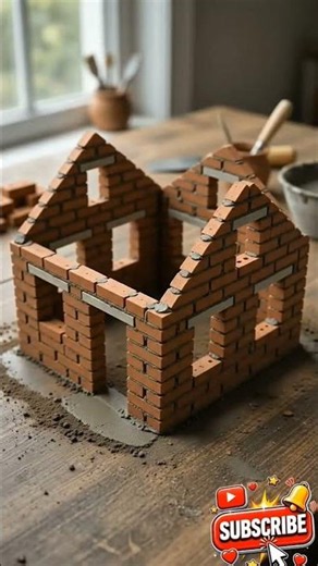 Tiny House, Giant Hands: Miniature Farmhouse Construction Timelapse