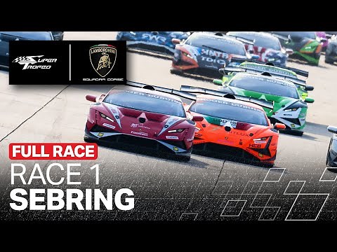 2025 Lamborghini Super Trofeo at Sebring International Raceway | Race 1 | Sebring, Florida
