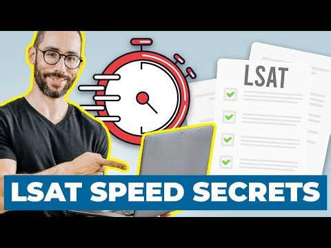 Running Out of Time on the LSAT? Speed Isn’t the Problem