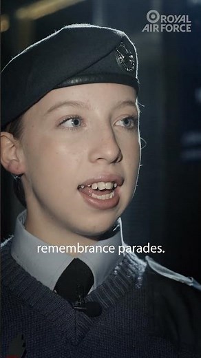 RAF Air Cadets Prepare for Remembrance 🇬🇧 #armedforces #aircadets #royalairforce #remembrance