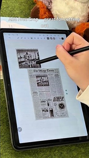 How to Turn ANY Photo into a Sticker! ✂️ (StarNote Crop Tutorial) #tablet #productivity